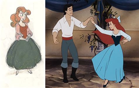 25 Disney Characters Compared To Their Original Concept Art | DeMilked