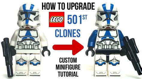 HOW TO Upgrade Your LEGO 501st Clone Trooper Minifigs! - YouTube