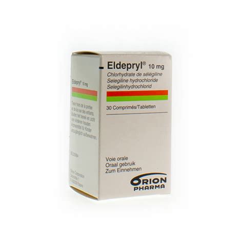 ELDEPRYL COMP 30 X 10 MG | Apotheek Kestens