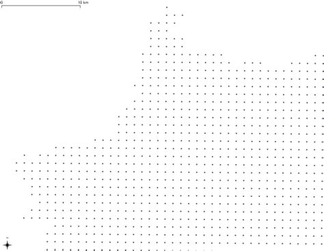 coordinates - Creating grid following points in QGIS? - Geographic ...