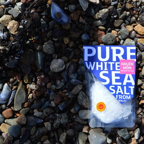 Pure White Sea Salt 100g | Halen Môn