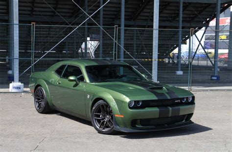 2018 Dodge Challenger SRT Widebody Hellcat in F8 Green | Dodge ...