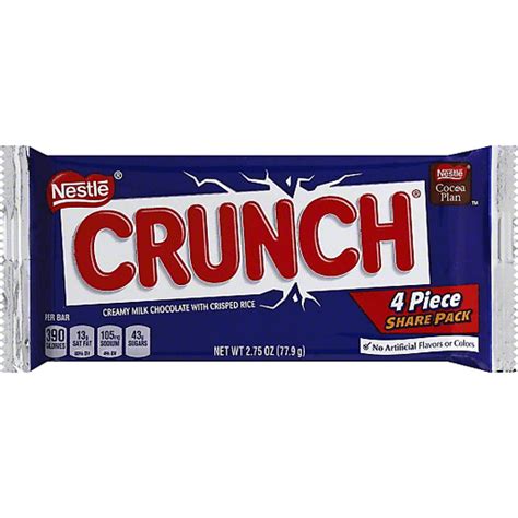 Crunch Candy Bar 2.75 Oz. Wrapper | Pantry | Quality Foods