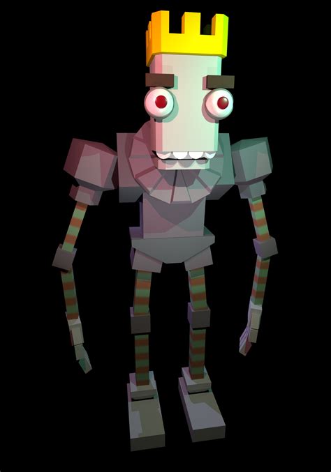 3D King Model by MTtheDoodleKing on Newgrounds