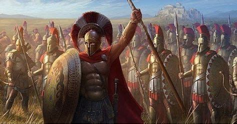 Spartan Spearmen Army | Ancient greece mythology, Greek warrior, Greco ...