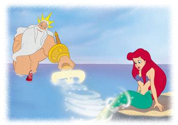 Triton & Ariel - King Triton Photo (2307050) - Fanpop