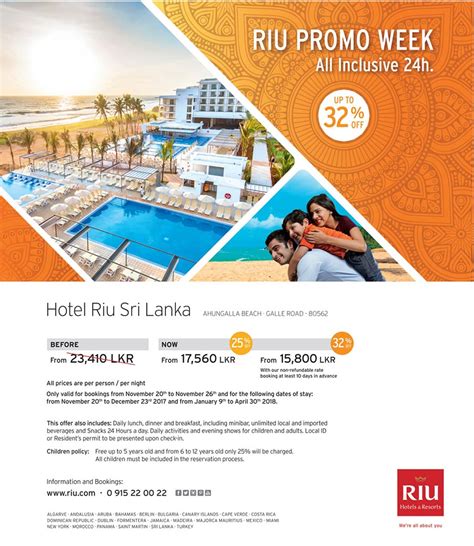 Up to 32% Off at Hotel Riu