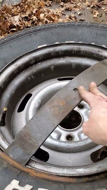 DIY Tire removal tool... - YouTube