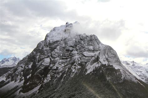 A beautiful folded mountain I photographed in Ushuaia, Argentina ...