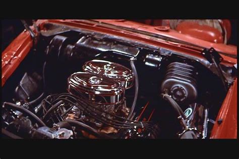 Christine 58 Fury engine pics | christine 58 plymouth finished factory ...