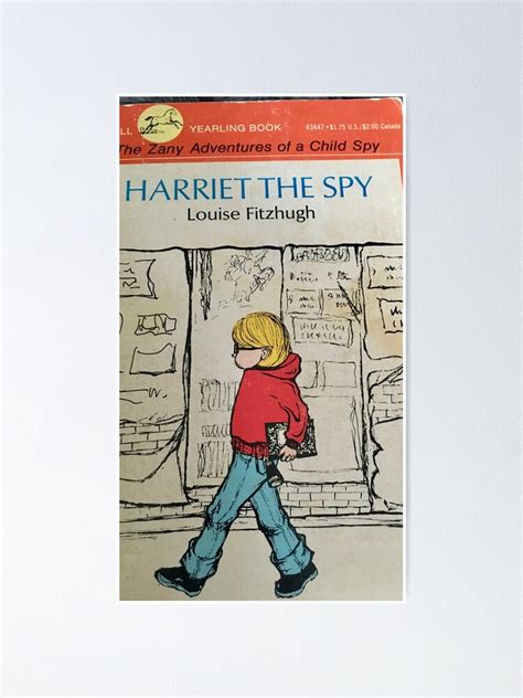 "Vintage cover of Harriet the Spy" Poster by Jenniferkate72 | Redbubble