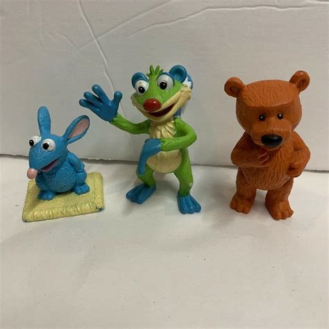 Bear In The Big Blue House Figures Ojo Treelo Tutter Pip Pop Set Lot Toys | #1983334436