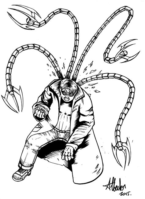 Marvel comics: Dr. Octopus by ArtofAlberto on DeviantArt