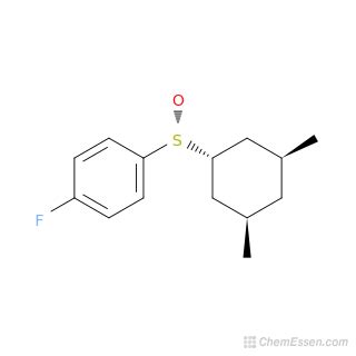 1-[(R)-[(1R,3R,5S)-3,5-dimethylcyclohexane]sulfinyl]-4-fluorobenzene Structure - C14H19FOS ...