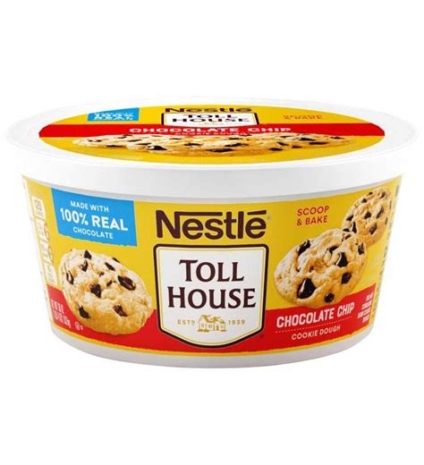 NESTLE TOLL HOUSE Chocolate Chip Cookie Dough 36 oz. Tub