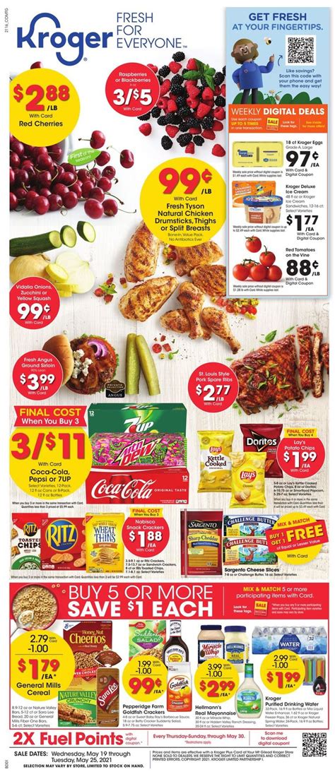 Kroger Ad Circular - 05/19 - 05/25/2021 | Rabato