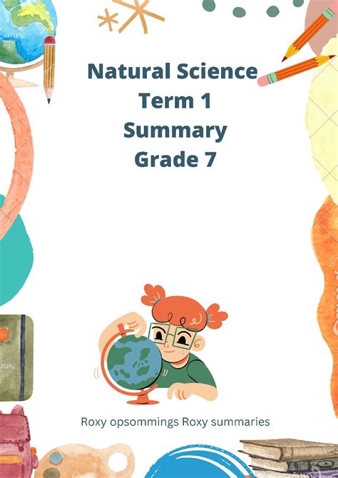 Natural Science Term 1 Grade 7 • Teacha!