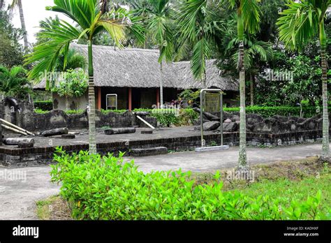 Son My, Vietnam - March 23, 2016: The My Lai Massacre memorial site. The My Lai massacre was the ...