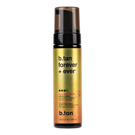 b.tan forever + ever Self Tanning Mousse, 6.7 fl oz - Walmart.com
