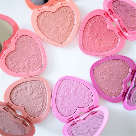 Too Faced Love Flush Blush in Baby Love - Review & Swatches - Pink Ivory Makeup