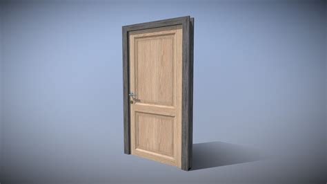 Simple Door - Buy Royalty Free 3D model by Ronald Hessens (@r.hessens) [b1a2328] - Sketchfab Store