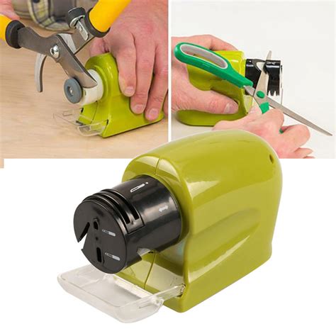 Professional Electric Ceramic Knife Sharpener Diamond Chef Kitchen ...