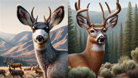 Mule Deer Vs Whitetail Deer: Ultimate Comparison Guide