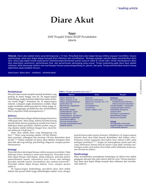 (PDF) Diare Akut