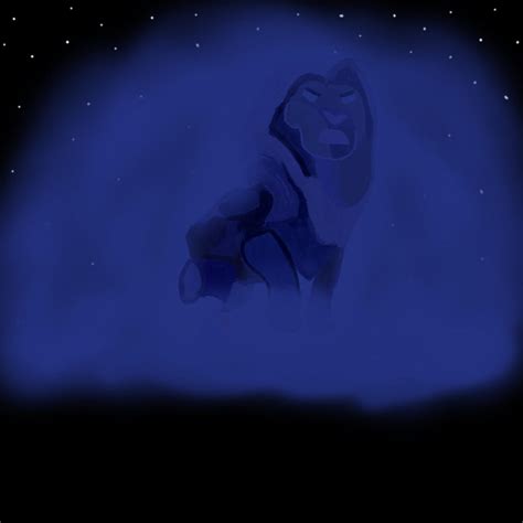 Mufasa's spirit by hulufan1 on DeviantArt