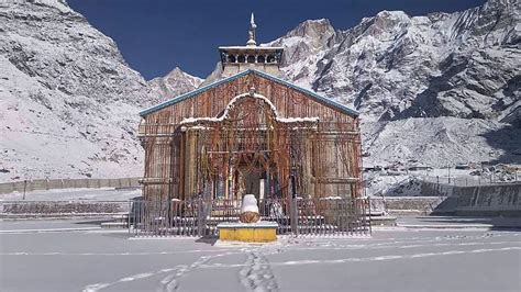 Portals of Kedarnath temple to open for devotees on 6 May | Today News