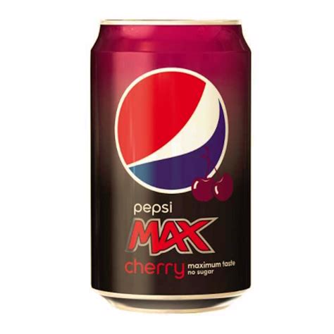 Pepsi Max Cherry Can 330ml x 24 - Livewell Vending