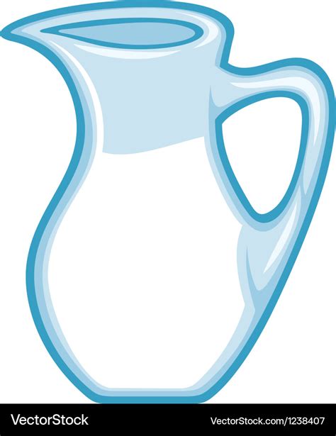 Jug milk Royalty Free Vector Image - VectorStock