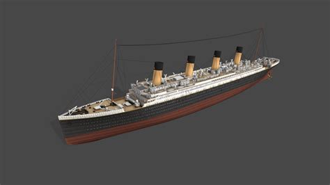 RMS Titanic - 3D model by vandragon_de [89a6216] - Sketchfab