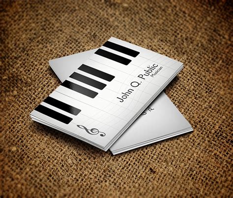 Music Business Cards - Find the Right Design - J32 DESIGN