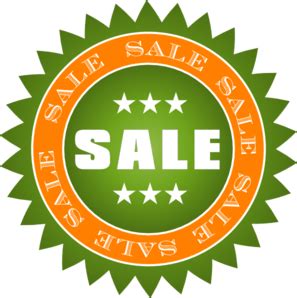 Clearance sale signs clipart image #28904