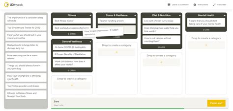 Card Sorting – The Complete Guide | UXtweak