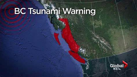 California Tsunami Risk Map / Tsunamis - Wren Lang