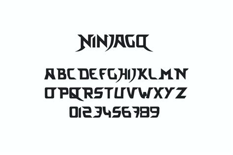 Ninjago Font Free Download (As Used in the Logo) | FontSwan