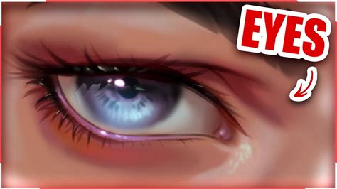 LEARN HOW TO DRAW EYES ONCE FOR ALL // DIGITAL ART TUTORIAL - YouTube