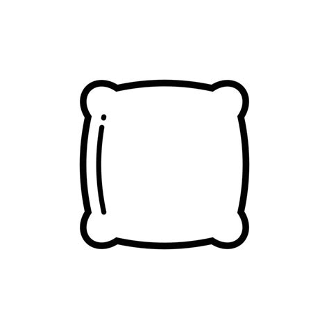 pillow icon vector design template 11598729 Vector Art at Vecteezy