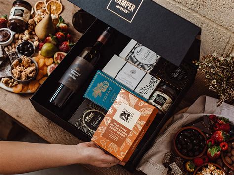 Red Wine & Sweet Bites Hamper | The Hamper Emporium