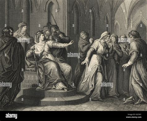 Empress Matilda refusing to release Stephen of Blois Stock Photo - Alamy