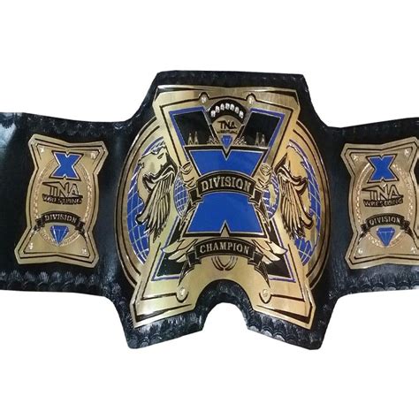 TNA X DIVISION WRESTLING CHAMPIONSHIP BELT ADULT SIZE