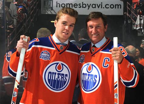 Oilers Connor McDavid Ready to Take the Ice in Toronto, Following in NHL GOAT Wayne Gretzkys ...