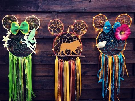 Mickey Mouse Dreamcatcher #disney #craft #disneycraft #diy #craft #disney #disneycraft # ...