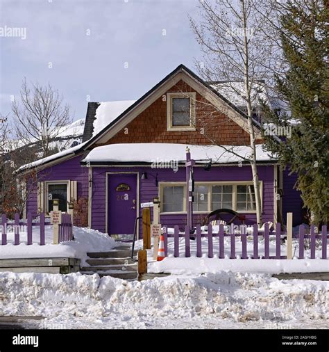 House in Breckenridge‘s historic district Stock Photo - Alamy