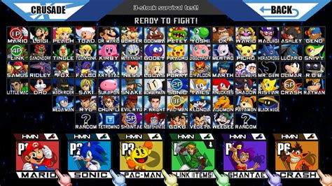 If there was DB Smash Bros Crusade tournament who would you pick as ...