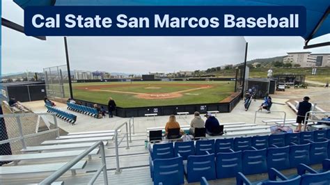 Khayle watches Cal State San Marcos Baseball - YouTube