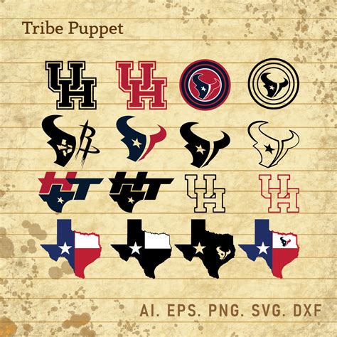 Houston Texans Logo Vector set - MasterBundles