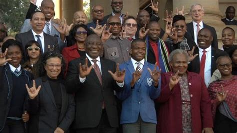 South African Sign Language is now the country’s 12th official language